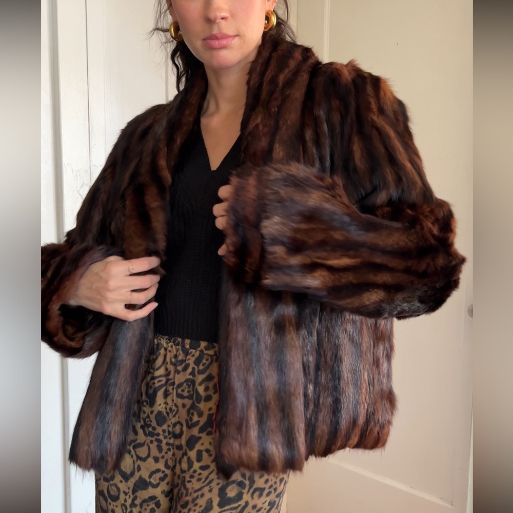 Vintage fur coat